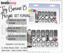 SET FUNDAS PENE ICON TRY CURIOUS 15 PIEZAS